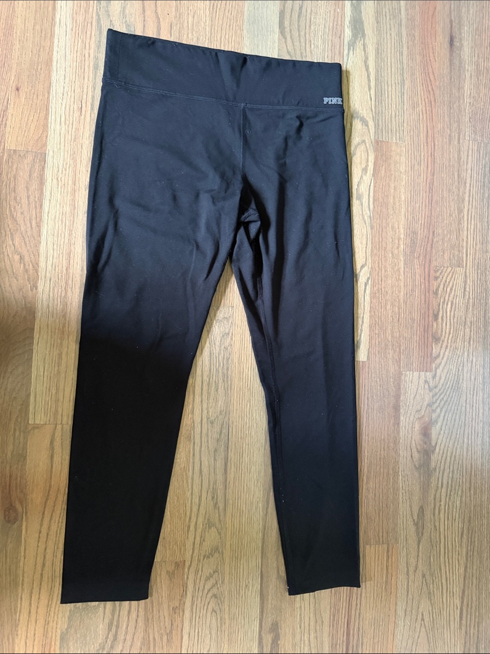 PINK Victoria's Secret Black Girls' High-Waist Leggings
